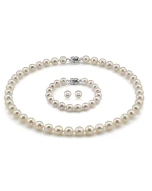 8.0-8.5mm Hanadama Pearl Set