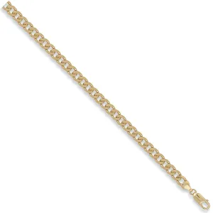 9ct Yellow Gold Solid 6mm 16 Inch Curb Necklace 22.6g