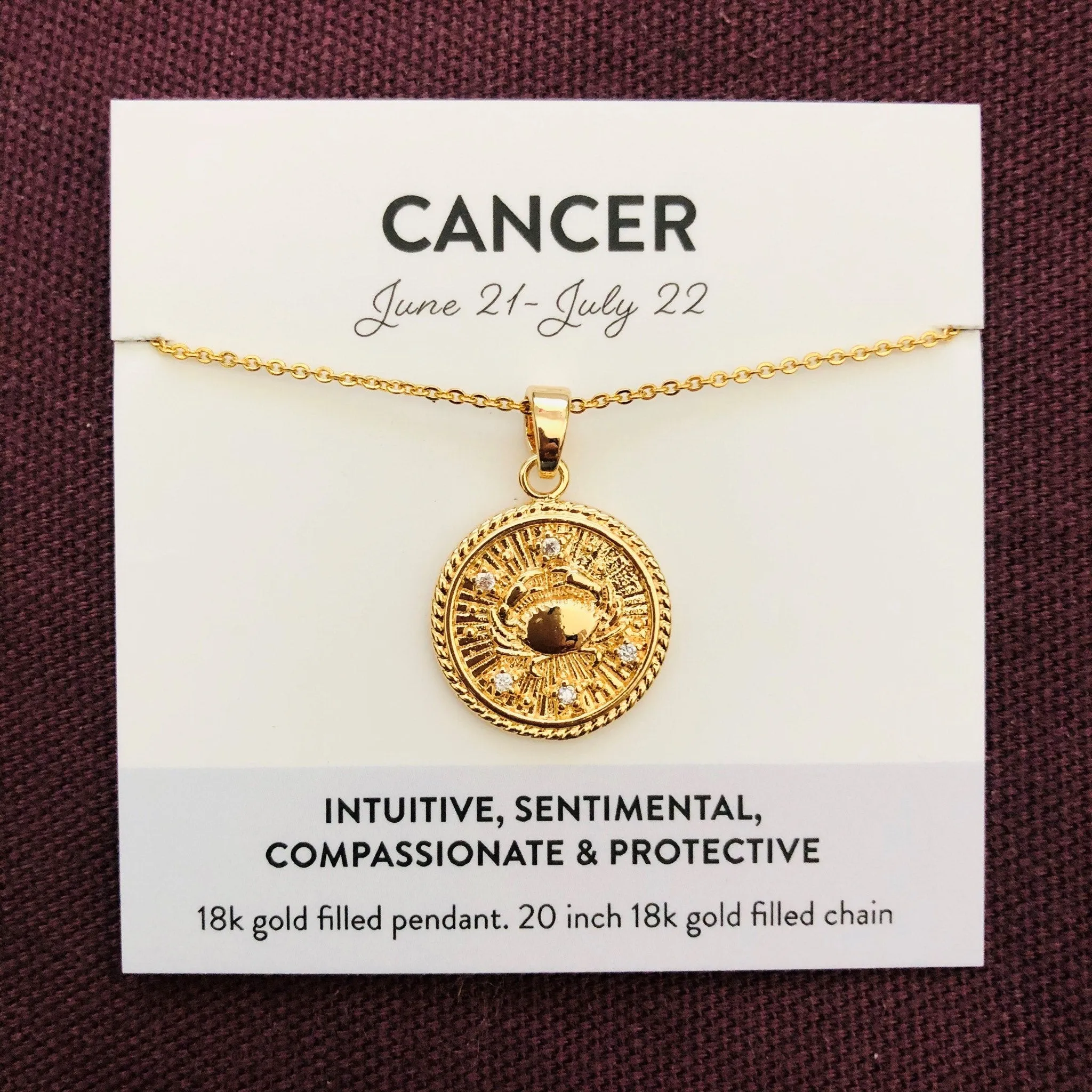 Bec Platt Zodiac Necklaces - Gold Various