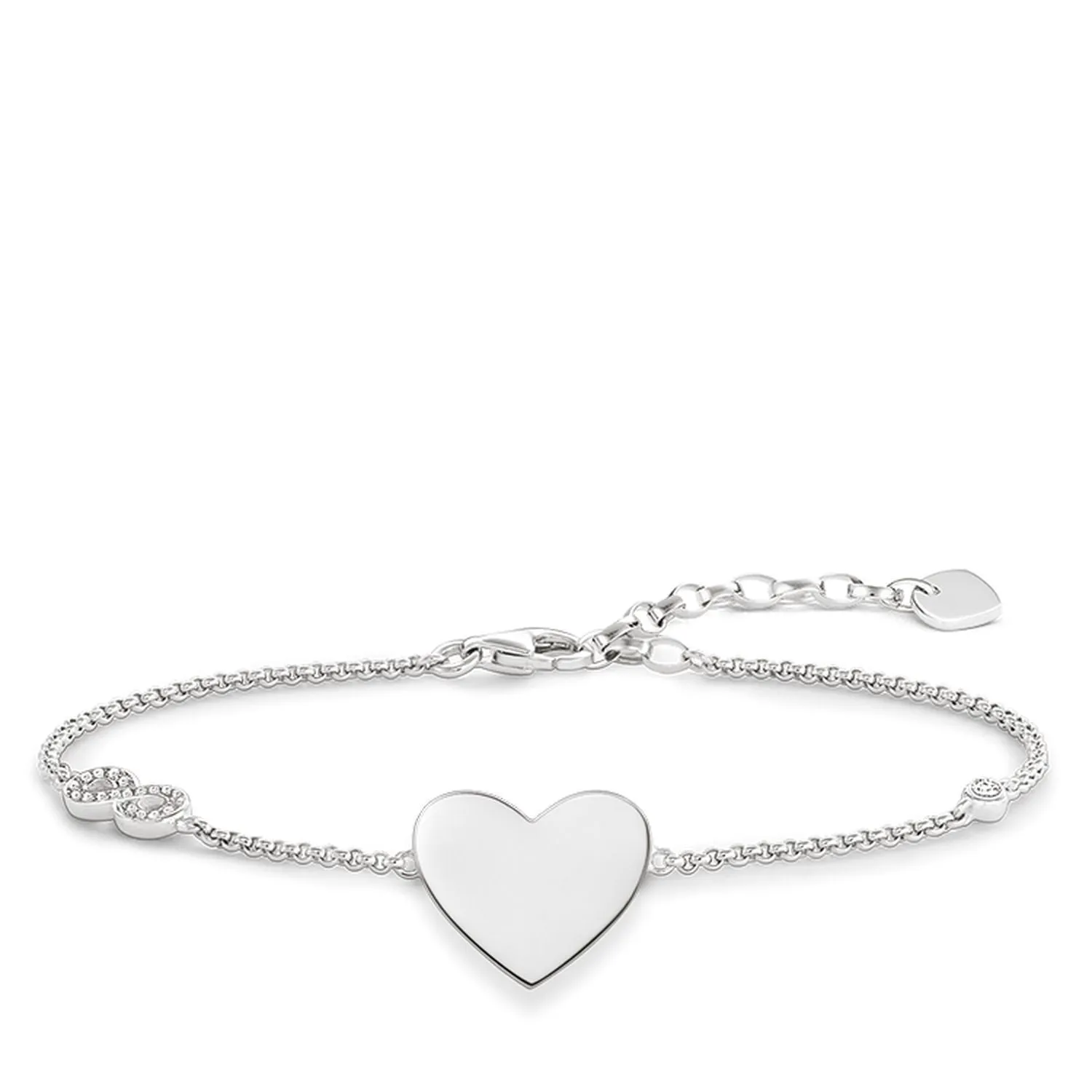 Bracelet "Heart With Infinity"