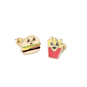 Burger & Fries Earrings