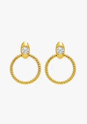 Circolare Earrings Gold