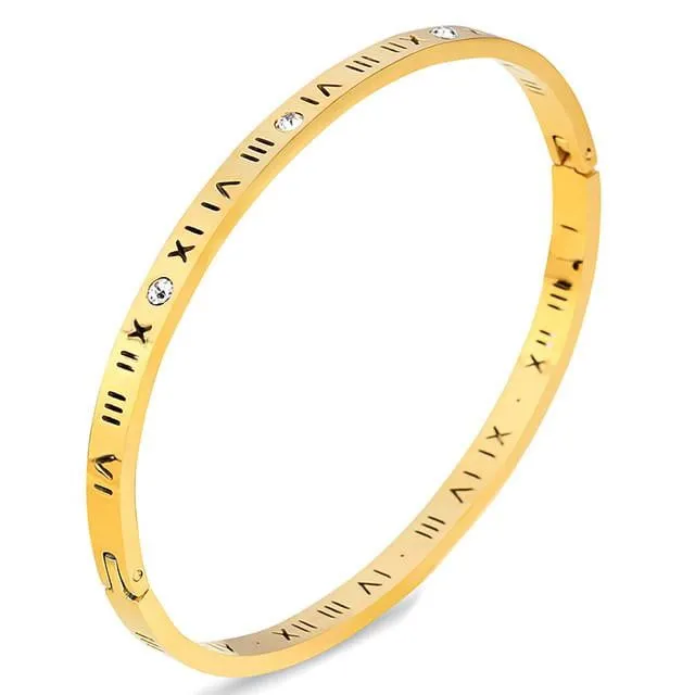 Classic Roman Numerals™ Bangle