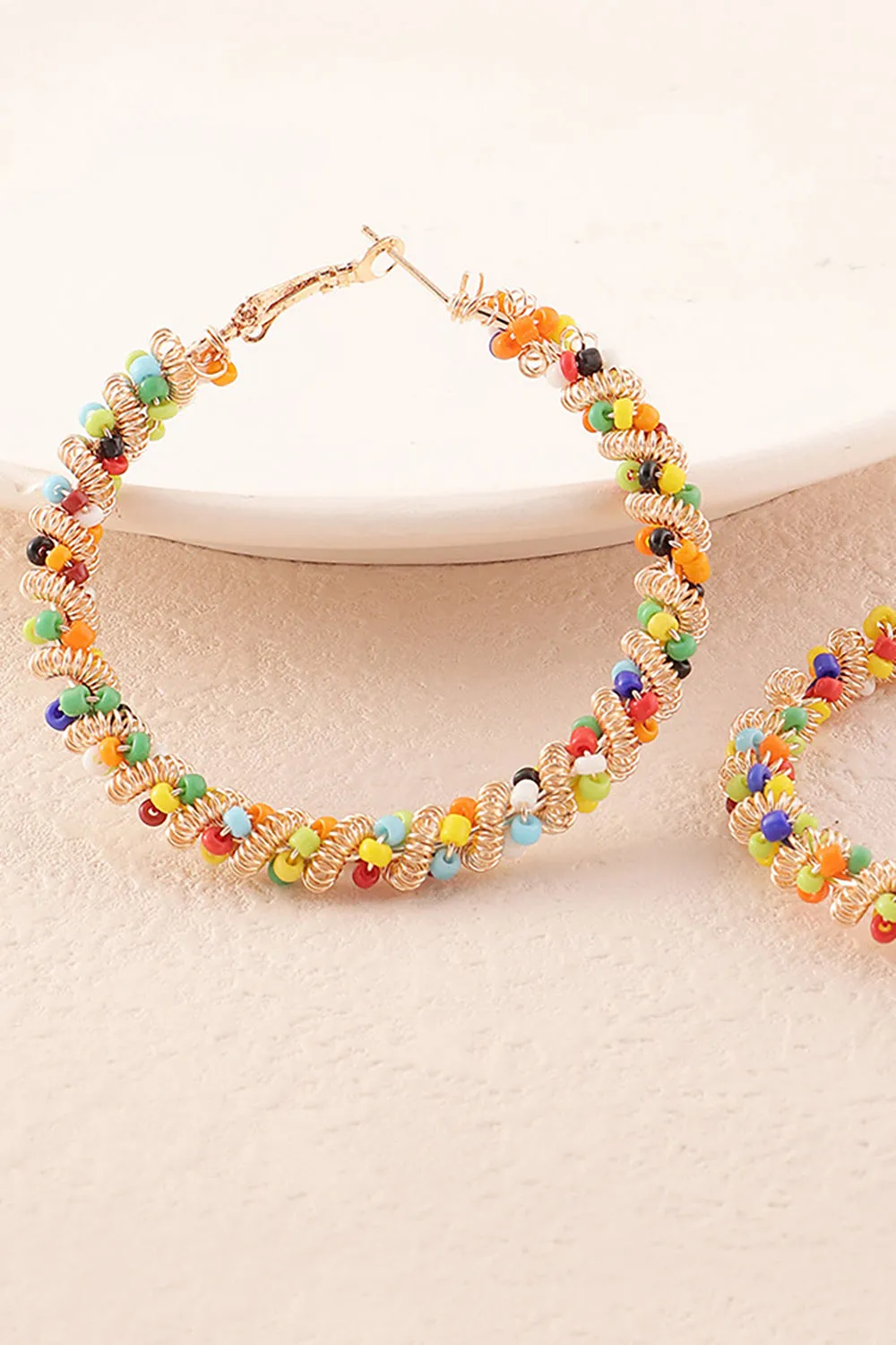 Colorful Loop Boho Style Earrings