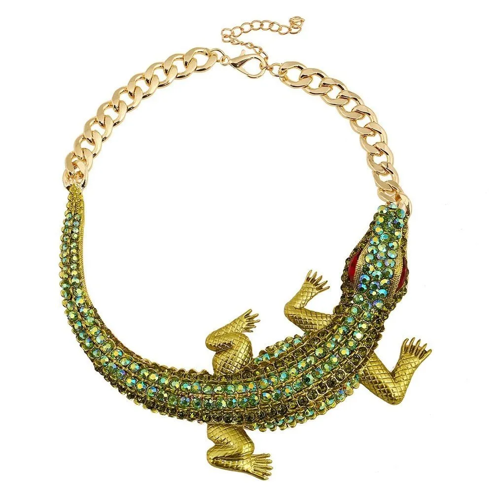 Crocodile Chain Necklace