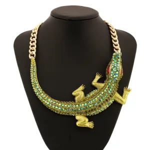 Crocodile Chain Necklace