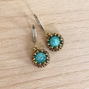 Dainty Amazonite Earrings