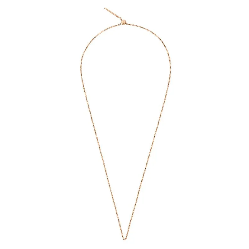 Daniel Wellington Charms Chain Necklace Rose Gold