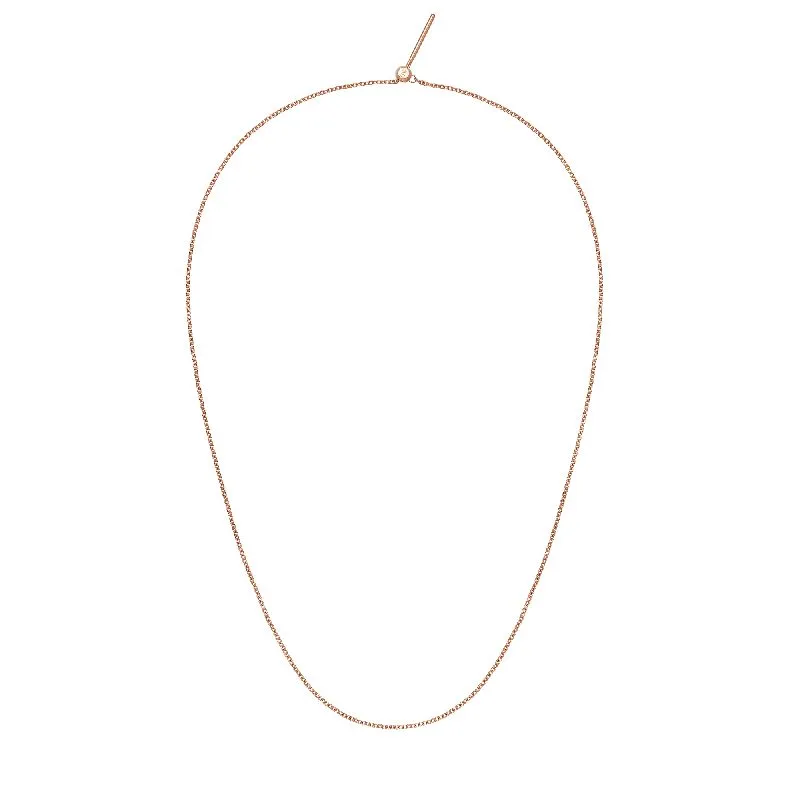 Daniel Wellington Charms Chain Necklace Rose Gold