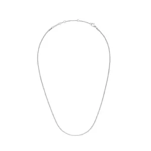 Daniel Wellington Elan Twisted Chain Necklace Silver