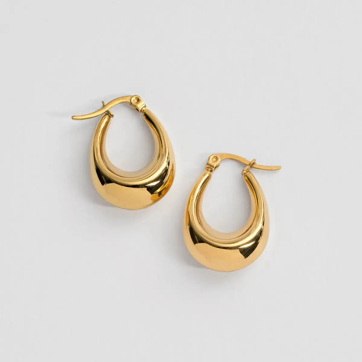 Droplet Hoop Earrings