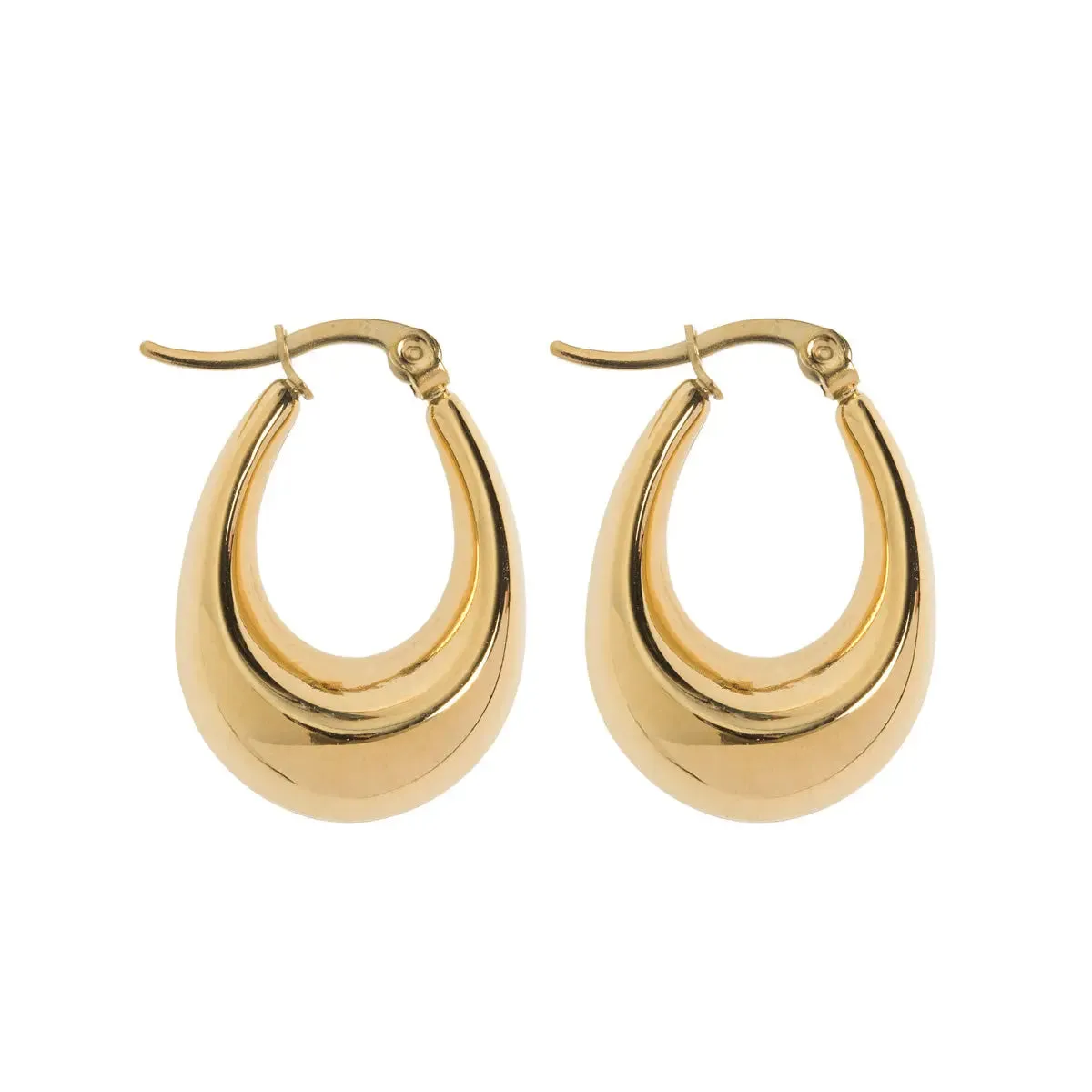 Droplet Hoop Earrings