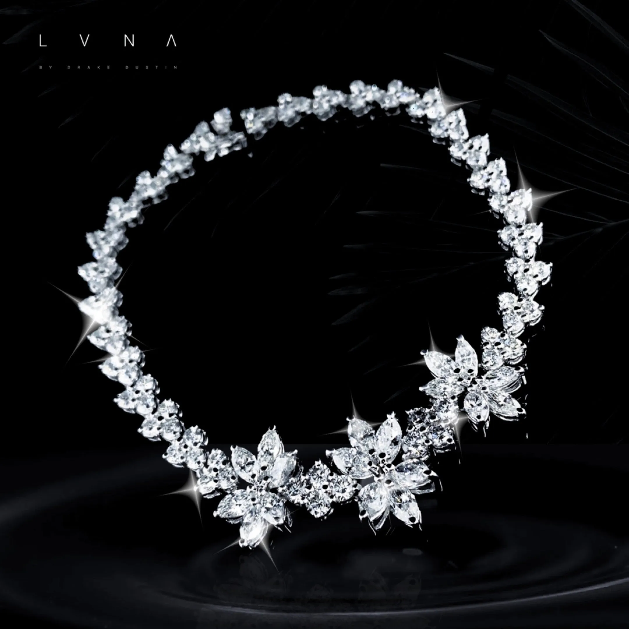 Editor’s Pick | LVNA Signatures™️ Marquise Cluster Diamond Bracelet 18kt