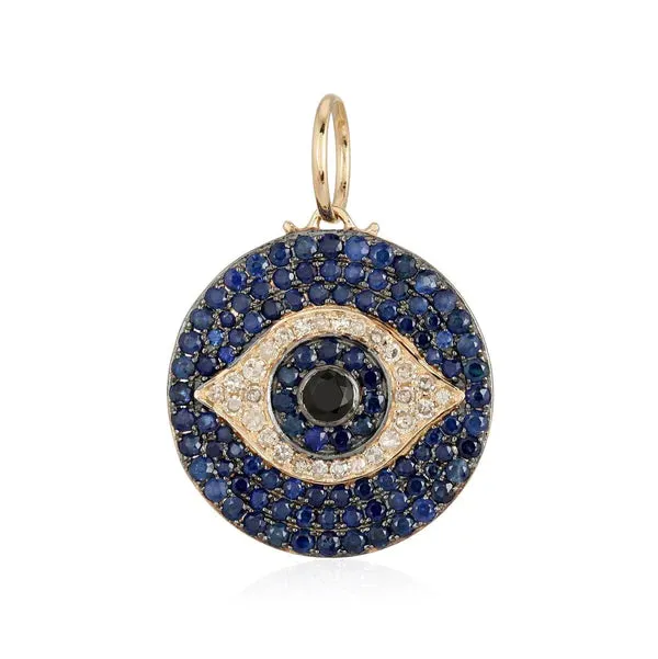 Evil Eye Diamonds / Blue Sapphire