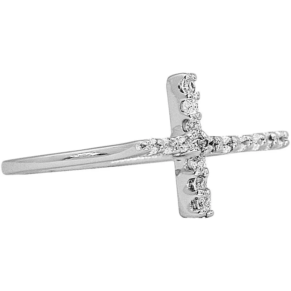 Faith Cross Ring