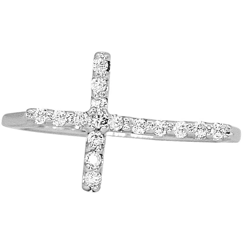 Faith Cross Ring