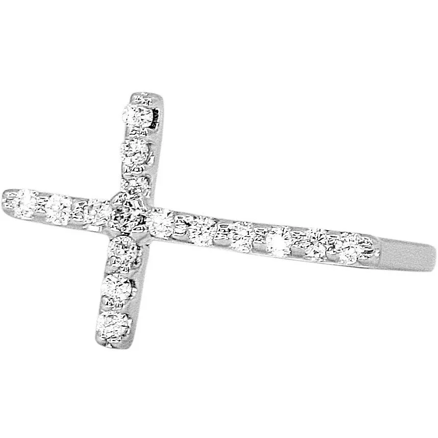 Faith Cross Ring