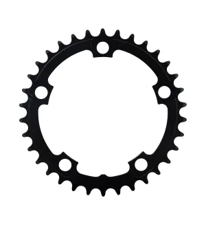 FSA Alloy Road Chainring (2x11, 110x34T, Black, 5h)