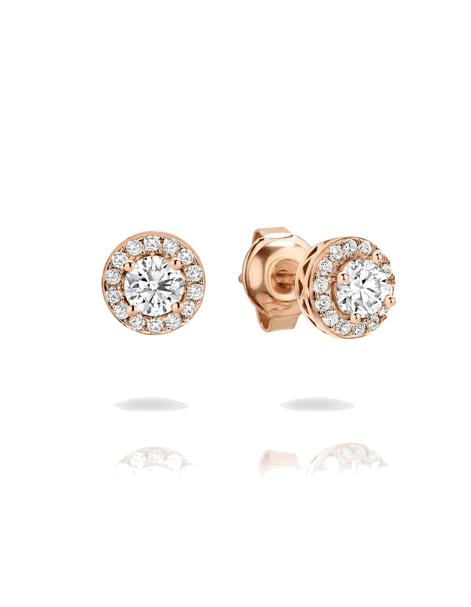 Georgini Petite Earrings - Rose Gold