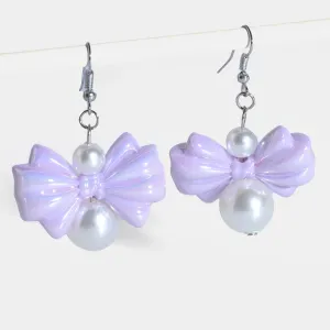 Girls Charming Bow Earrings For Girls