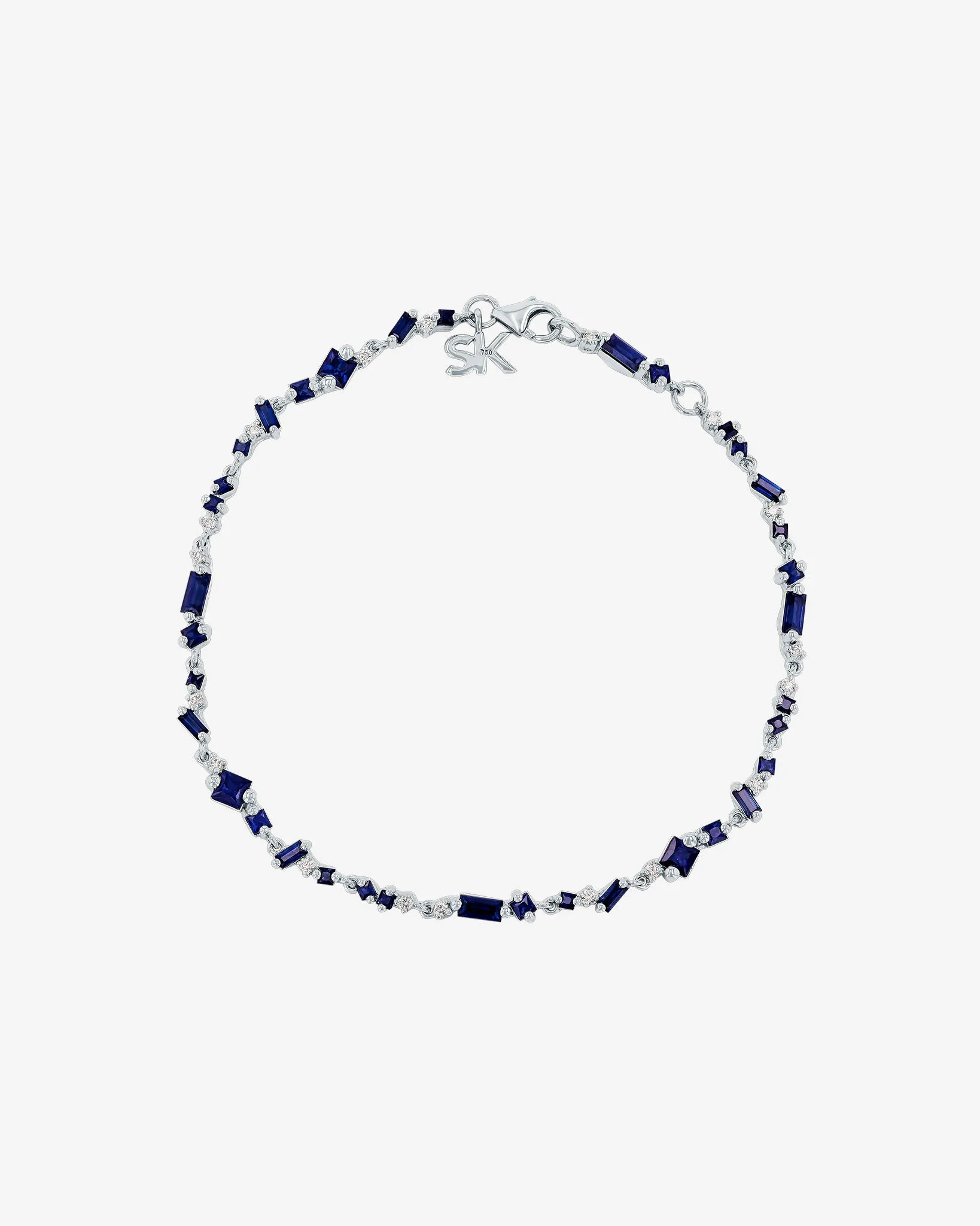 La Fantaisie Star Dust Dark Blue Sapphire Bracelet