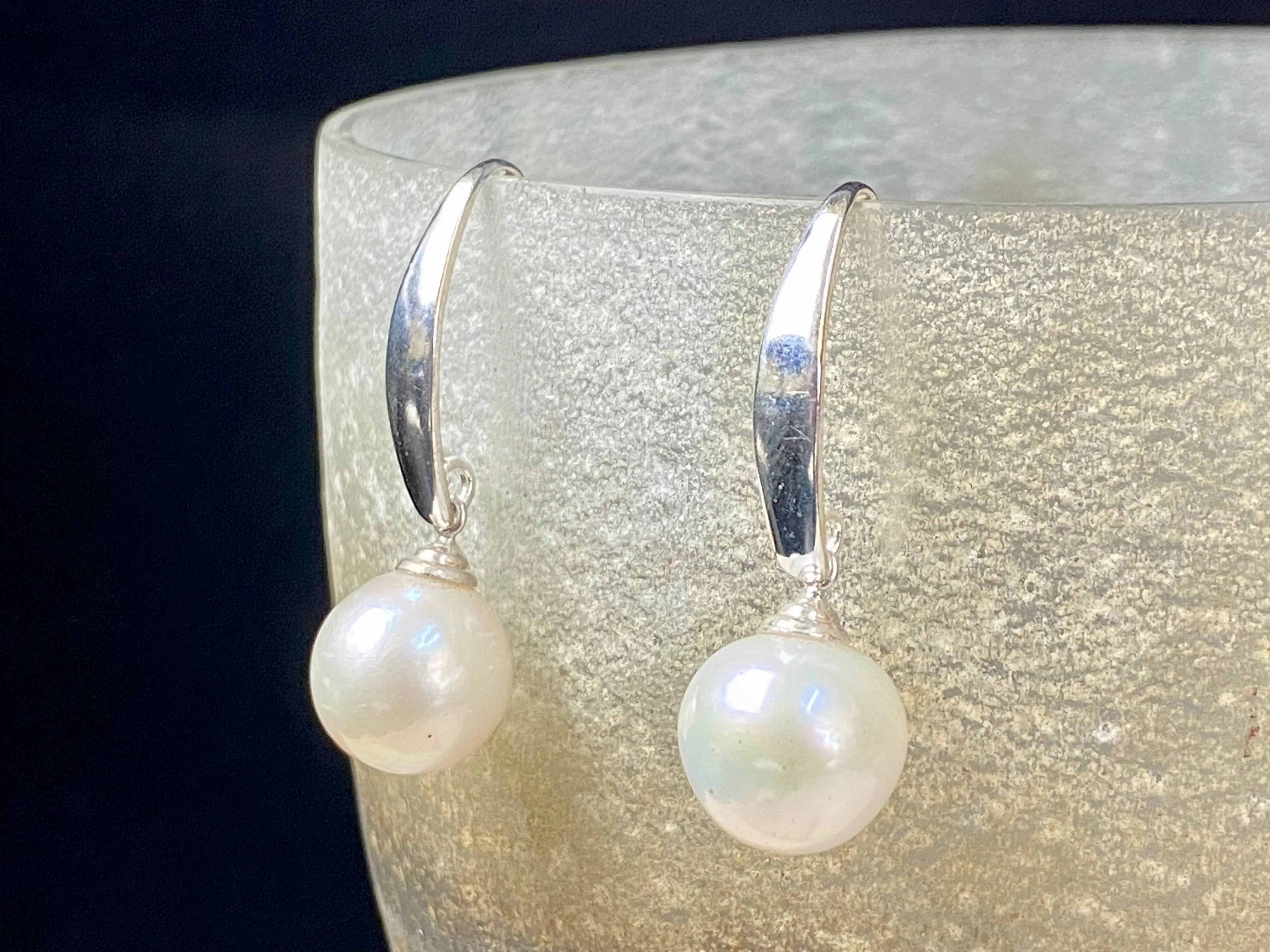 Large Pearl Earrings