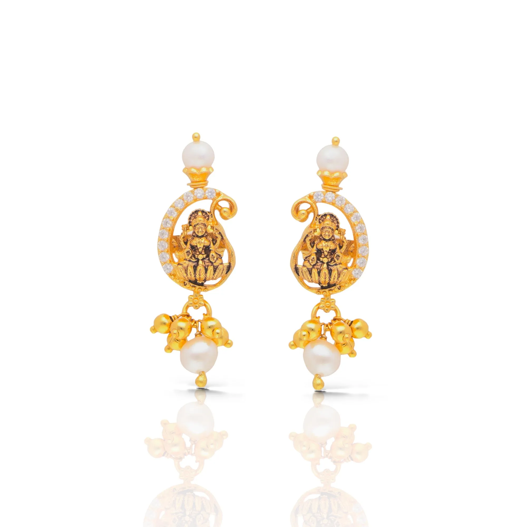 Laxmi Pearl Earrings