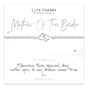 Life Charm Mother Of The Bride Bracelet