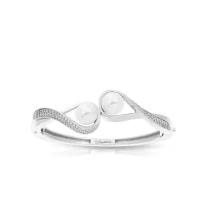 Liliana White Bangle