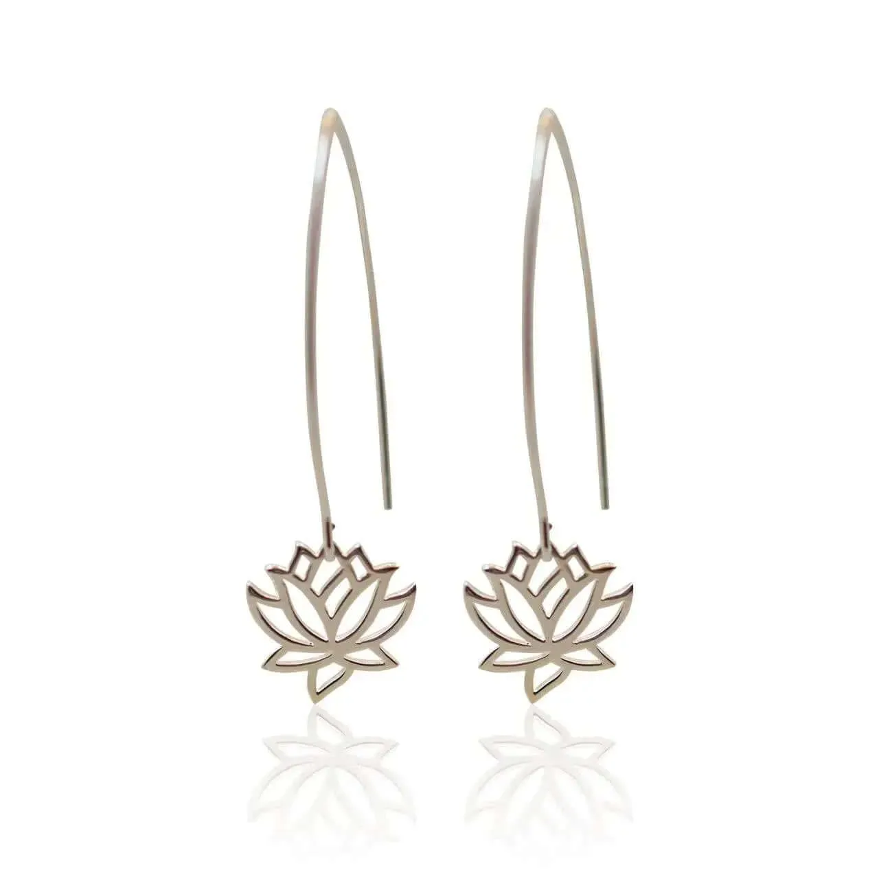 Lotus Flower Earrings