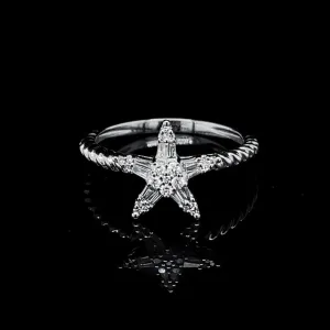 #LVNA2024 | Classic Star Deco Diamond Ring 14kt