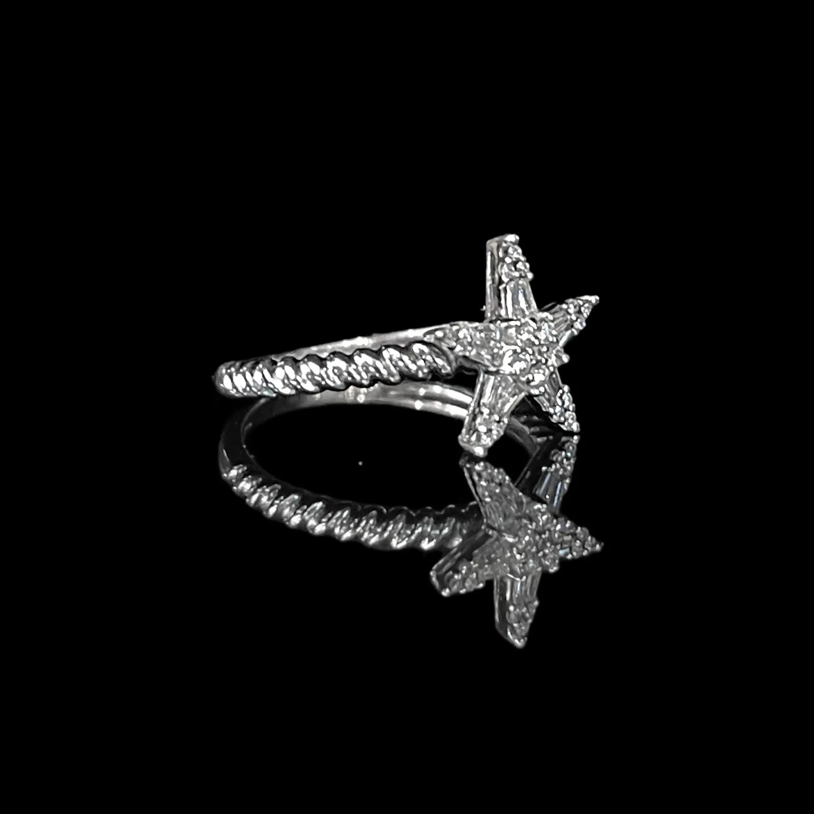 #LVNA2024 | Classic Star Deco Diamond Ring 14kt