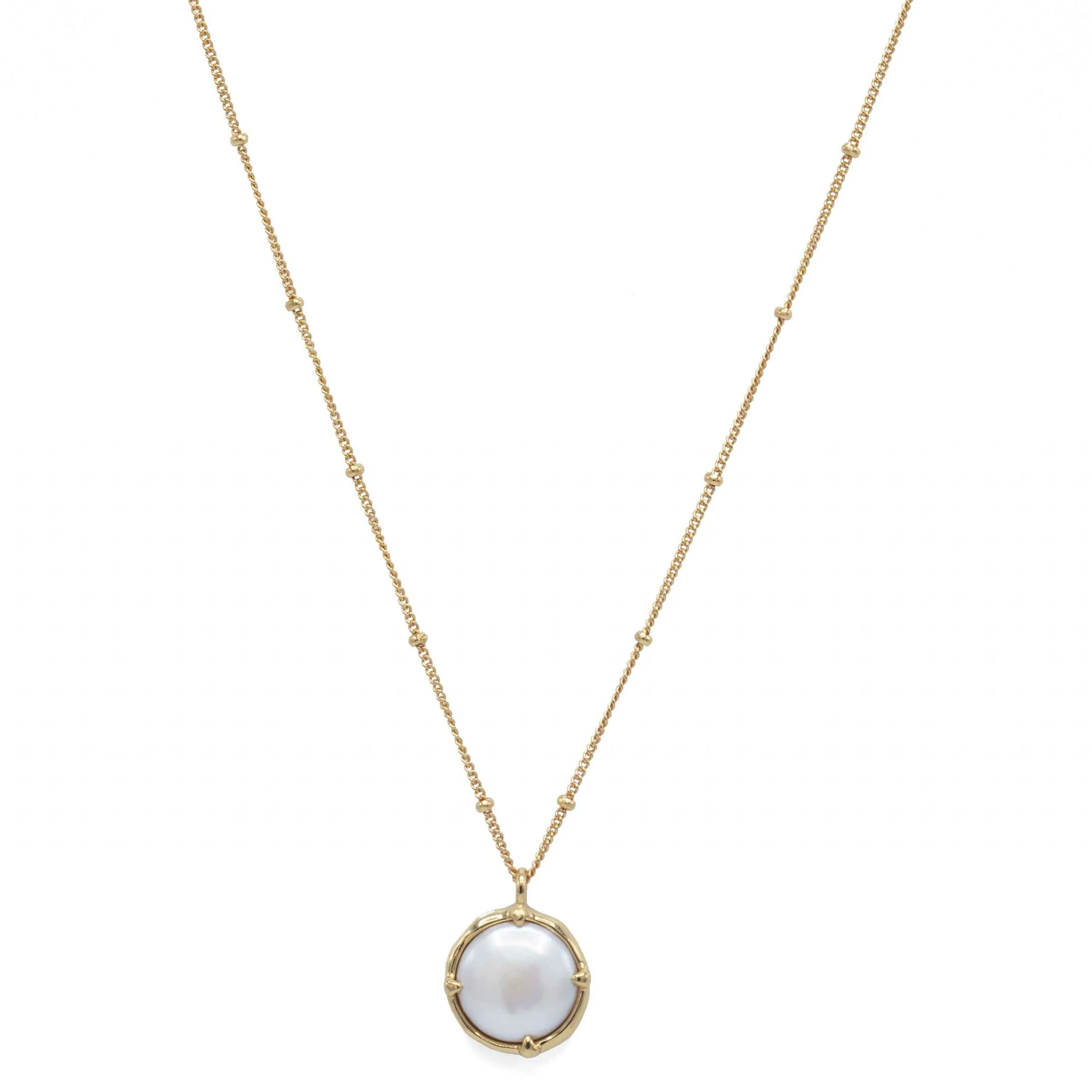 Molten Pearl Necklace