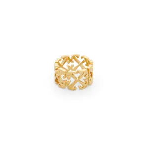 Multi Arrowow Ring in Gold