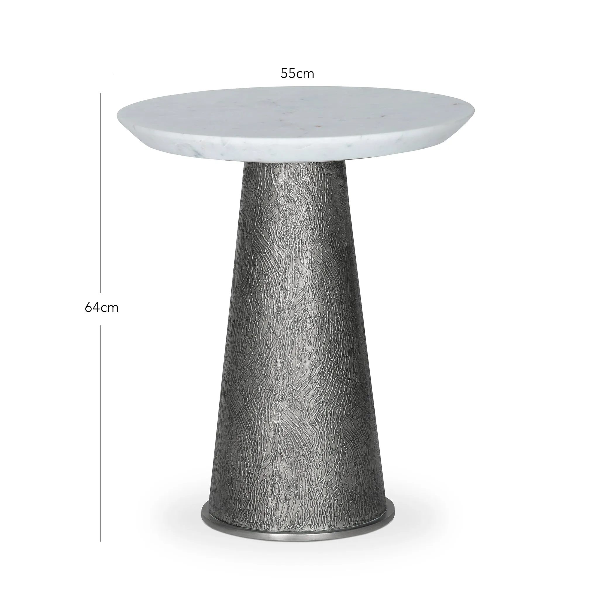 NESTING SILVER SM COFFEE TABLE