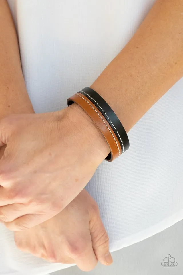 Paparazzi Bracelet ~ Simply Safari - Black