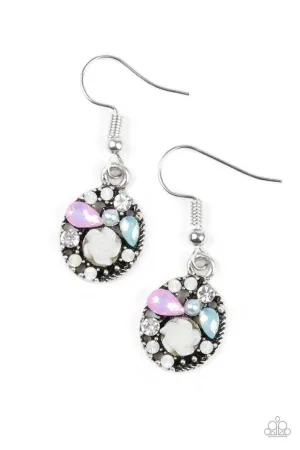 Paparazzi Earring ~ Pretty Perennial - Multi