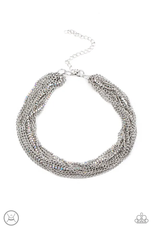 Paparazzi Necklace ~ Catch You LAYER! - Multi