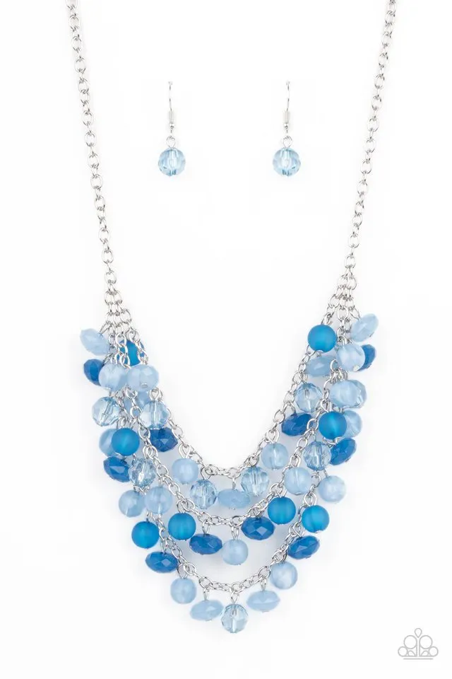 Paparazzi Necklace ~ Fairytale Timelessness - Blue