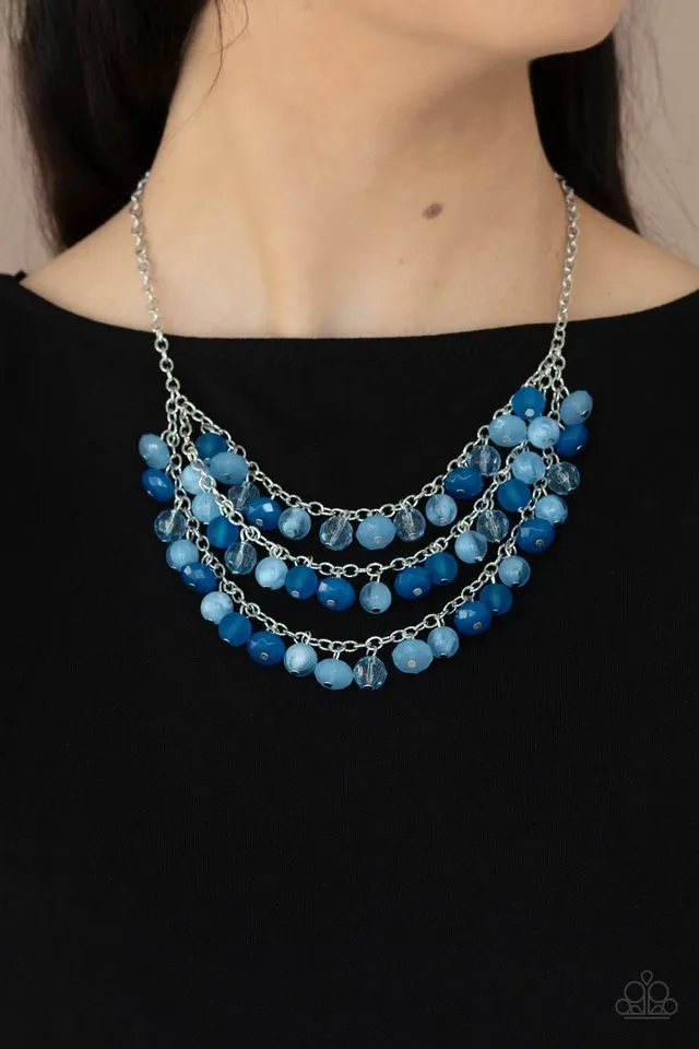 Paparazzi Necklace ~ Fairytale Timelessness - Blue