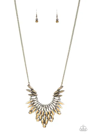 Paparazzi Necklace ~ Leave it to LUXE - Brass