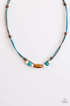 Paparazzi Necklace ~ Marina Sands - Blue