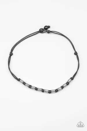 Paparazzi Necklace ~ PIRATE First Class - Black