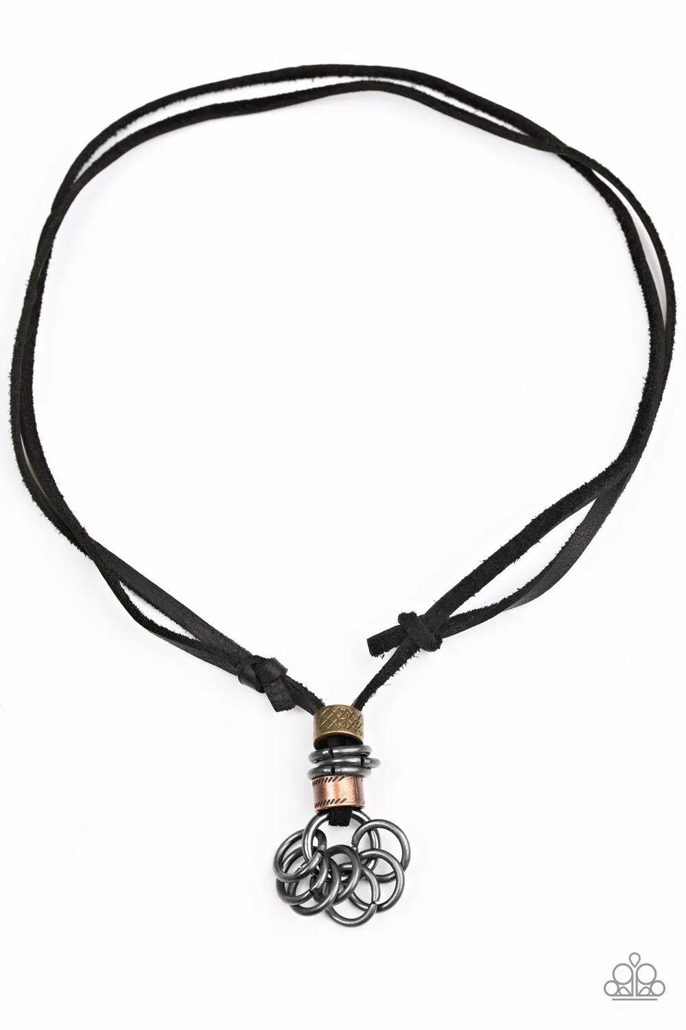 Paparazzi Necklace ~ Ringmaster - Black