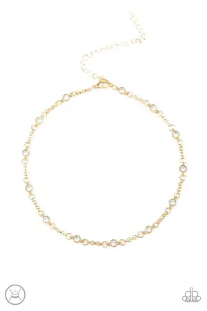 Paparazzi Necklace ~ Stunningly Stunning - Gold