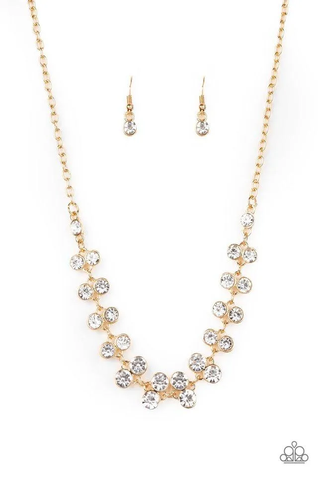 Paparazzi Necklace ~ Super Starstruck - Gold