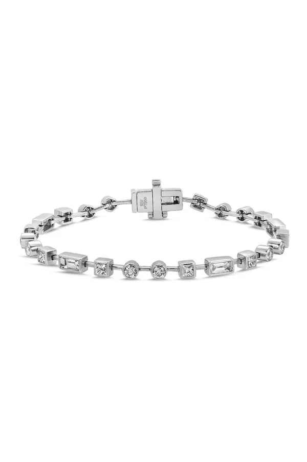 Platinum Tennis Bracelet