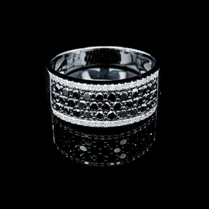 PREORDER | Black Statement Colored Diamond Ring 14kt