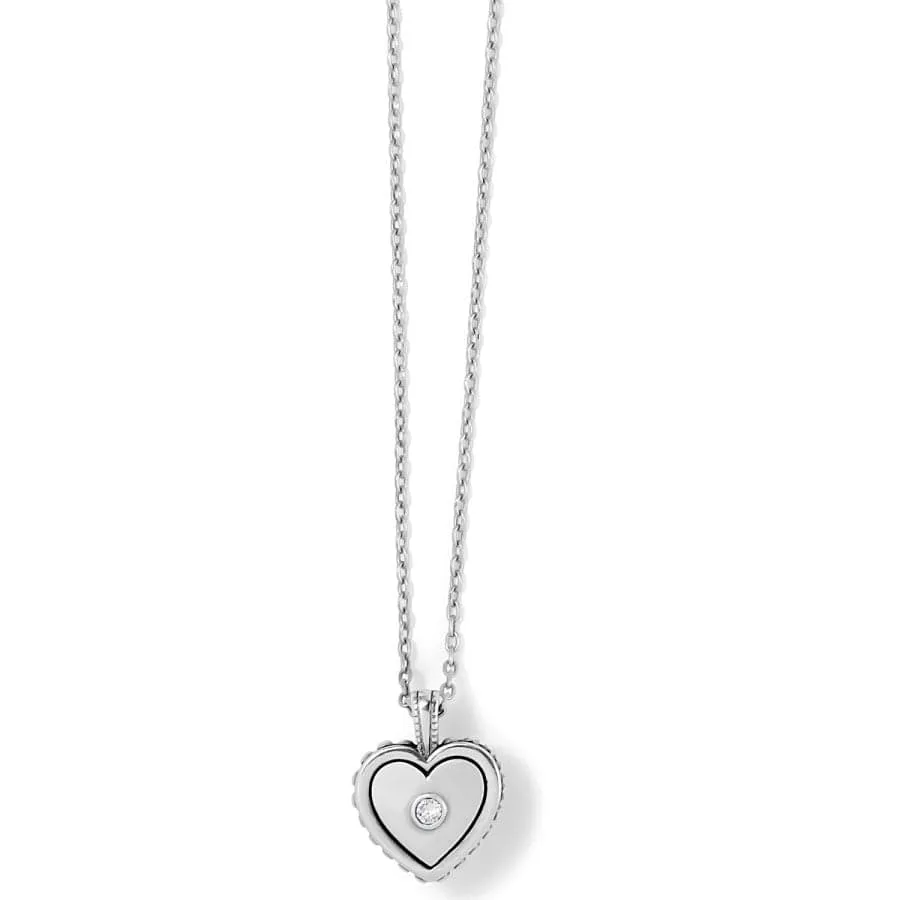 Pretty Tough Bold Heart Petite Necklace