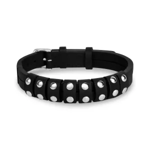 Rockstar Studded Leather Bracelet